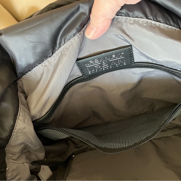 Urban Fit by Urban Expressions black quilted tote bag - Picture 7 of 16